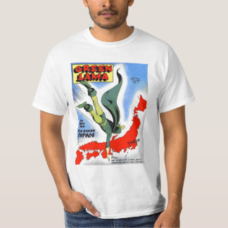 Grüner Lama #4 T-Shirt