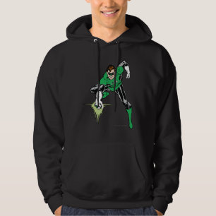 Grüner Laternen-Kampf Hoodie