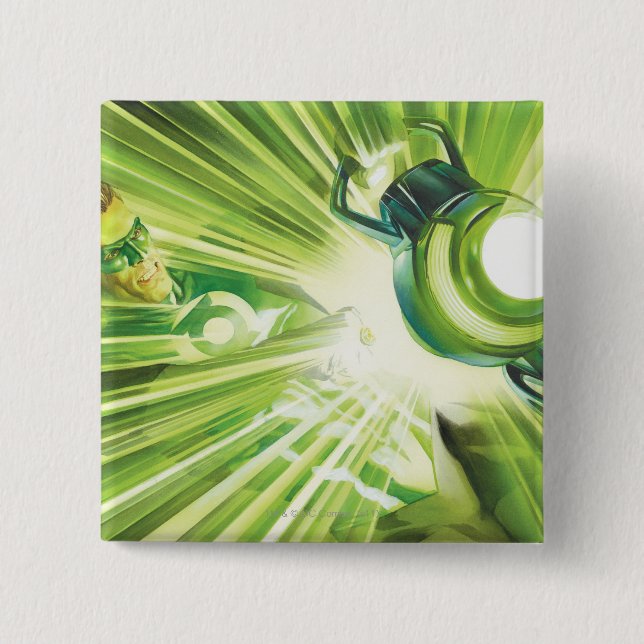 Grüner Laternen-Power Button (Vorderseite)