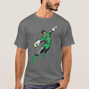 Grüner Laternen-Sprung T-Shirt