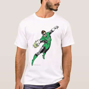Grüner Laternen-Sprung T-Shirt