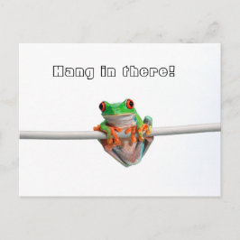 Grüner Laubfrosch - Hänge... Postkarte
