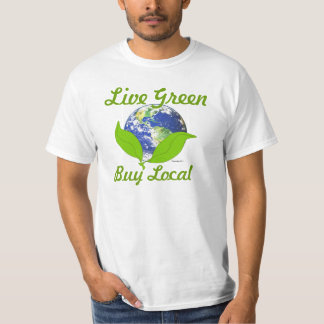 Grüner lebhaftT - Shirt