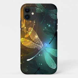 Grüner Libellenflug Case-Mate iPhone Hülle
