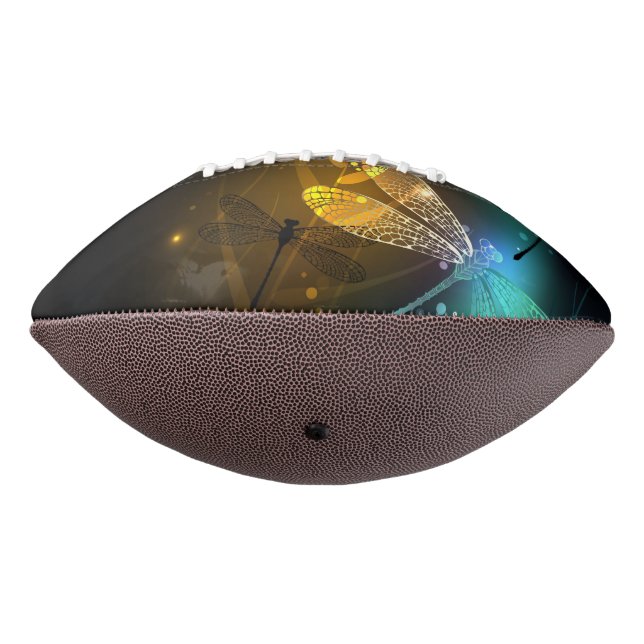 Grüner Libellenflug Football (Gedreht 270)