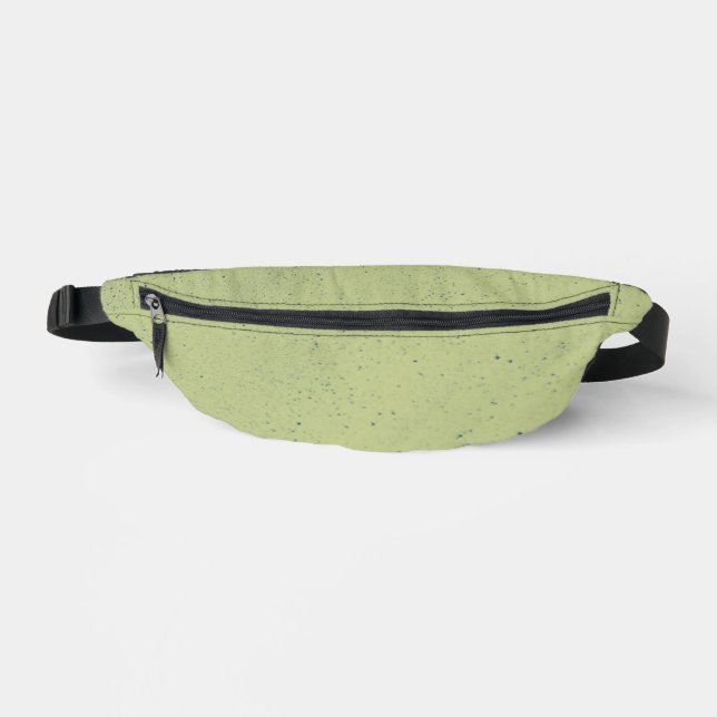 Grüner Limonensand Bauchtasche (Vorderseite)