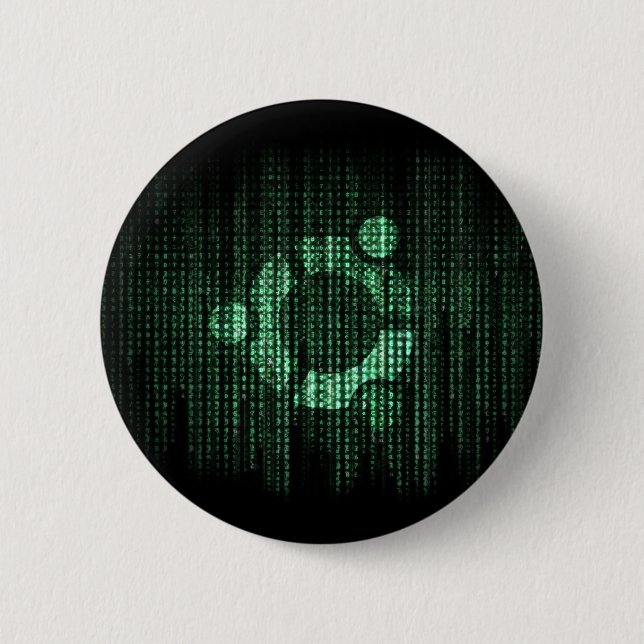 Grüner Linux-Anschluss Button (Vorderseite)
