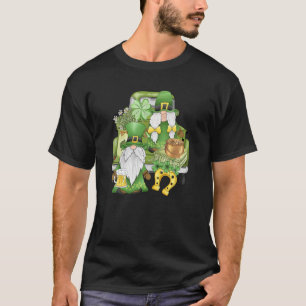 Grüner Lkw St. Patricks Day T-Shirt