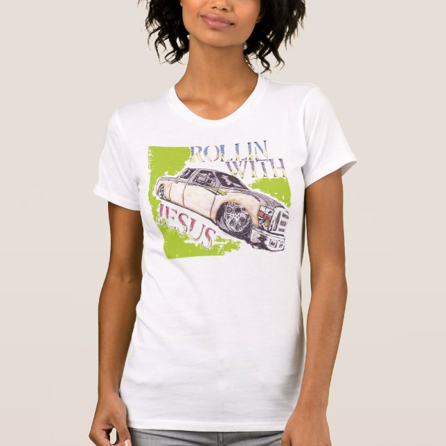 Grüner LKW T-Shirt (Vorderseite)
