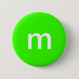 Grüner M&m Button