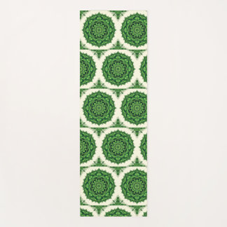 Grüner Mandala Yogamatte