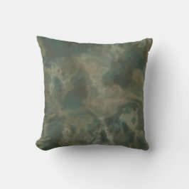 grüner Marmor Kissen