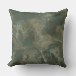 grüner Marmor Kissen