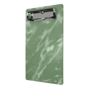 Grüner Marmor Mini Klemmbrett