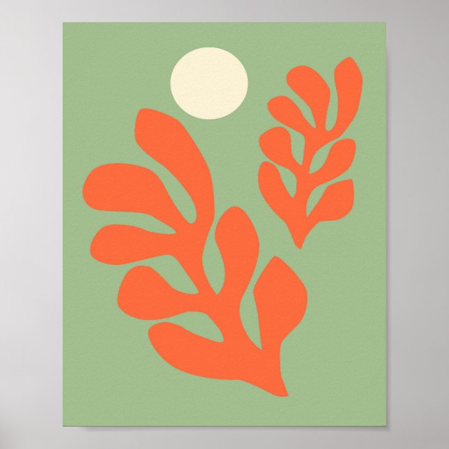 Grüner Matisse Poster (Vorne)