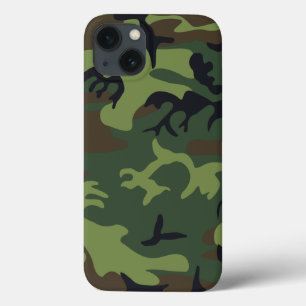 Grüner Militär Tarnanzug Wald Case-Mate iPhone Hülle