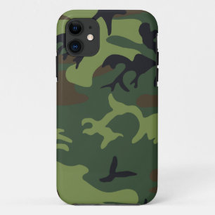 Grüner Militär Tarnanzug Wald Case-Mate iPhone Hülle