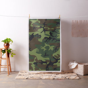 Grüner Militär Tarnanzug Wald Stoff