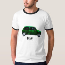 Grüner Miniauto-T - Shirt