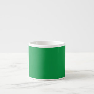 Grüner minimalistischer Espresso-Becher Moderne Espressotasse