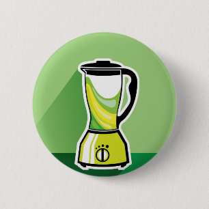 Grüner Mischmaschinenvektor Button
