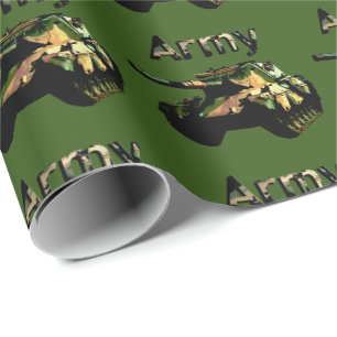 Grüner Panzer der Armee, Geschenkpapier