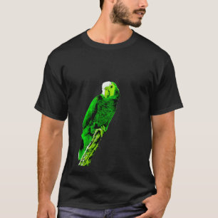Grüner Papagei 6537 T-Shirt