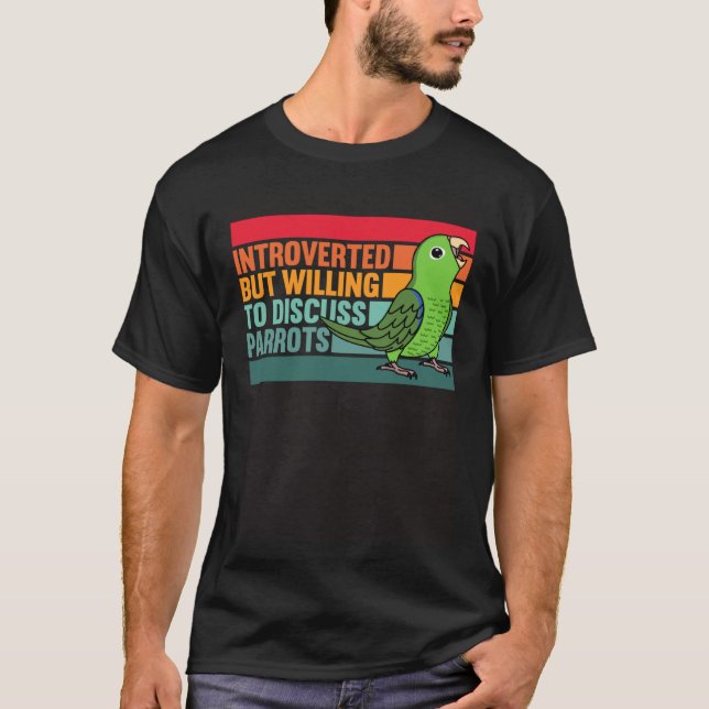 Grüner Papageienteich T-Shirt (Vorderseite)