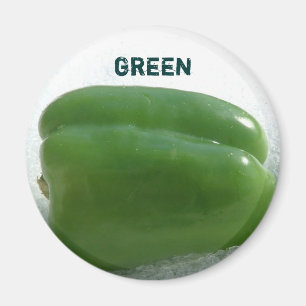 Grüner Paprika Magnet