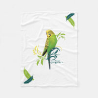 Grüner Parakeet