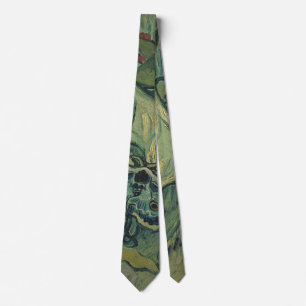 Grüner Pfau (Kaiser) Falter von Vincent van Gogh Krawatte