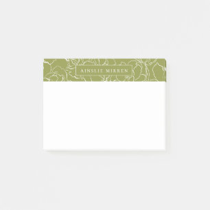 Grüner Pfeffer Einfach Personalisiert Post-it Klebezettel