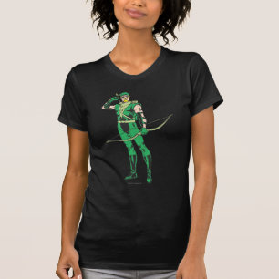 Grüner Pfeil mit Ziel T-Shirt