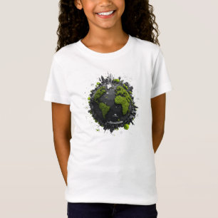 Grüner Planet Erde T-Shirt