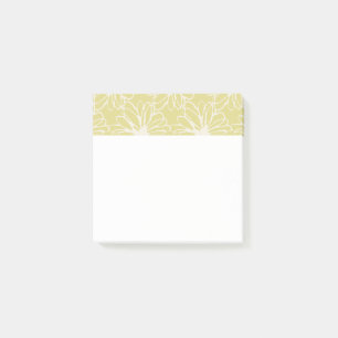 Grüner Post-it-Hinweis für Lotus-Blume Post-it Klebezettel