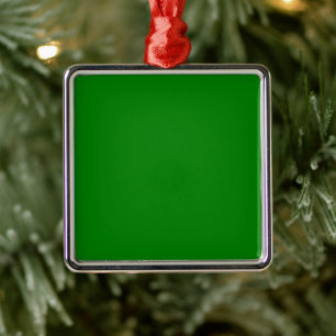 Grüner Quadrat Ornament Aus Metall