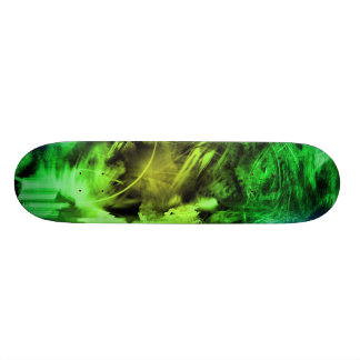Grüner Rauch Skateboard