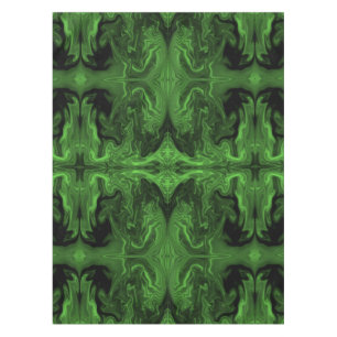 Grüner Rauch Tischdecke