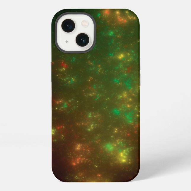 Grüner Raum iPhone Hülle (Rückseite)