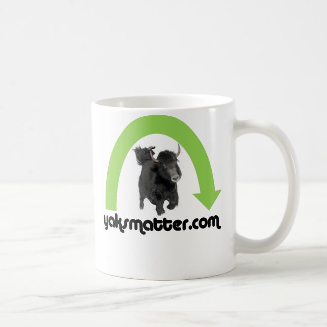 grüner Regenbogen Kaffeetasse (Rechts)