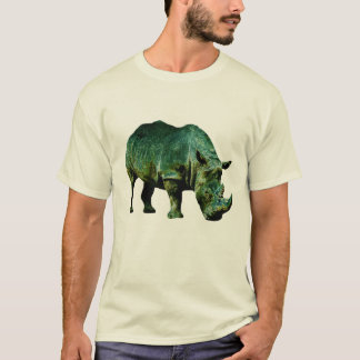 Grüner Rhino-T - Shirt