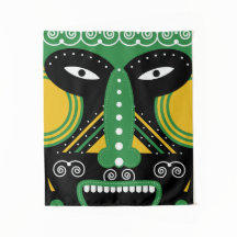 Grüner ritueller Stamm