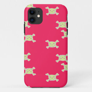 grüner Schädel Case-Mate iPhone Hülle