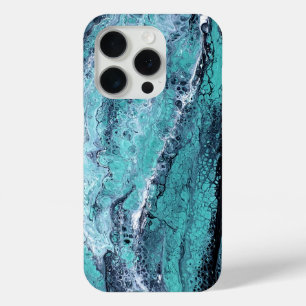 Grüner Schwarzer Swirl Case-Mate iPhone Hülle