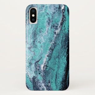 Grüner Schwarzer Swirl Case-Mate iPhone Hülle