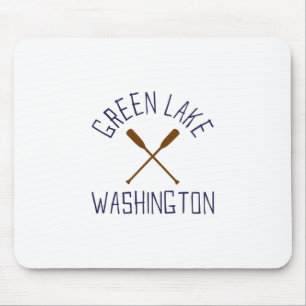 Grüner See Washington Outdoors Vintage Mousepad