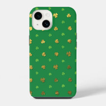 Grüner Shamrock Irish iPhone / iPad Hülle