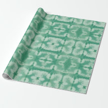 Grüner Shibori-Stil