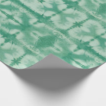Grüner Shibori-Stil