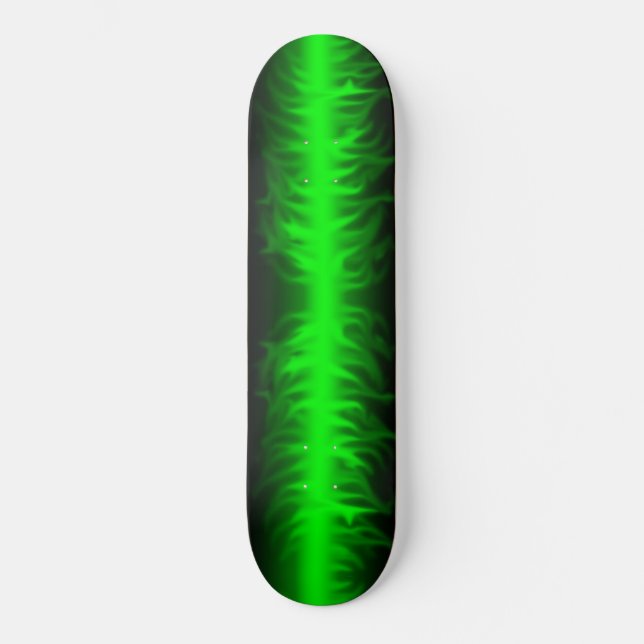 Grüner Skateboard (Vorderseite)